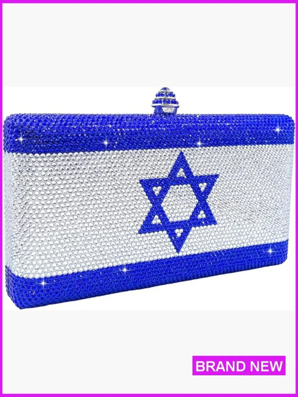 Mini Crystal Clutch Purse Rhinestone Evening Bag for Women Formal Party Prom